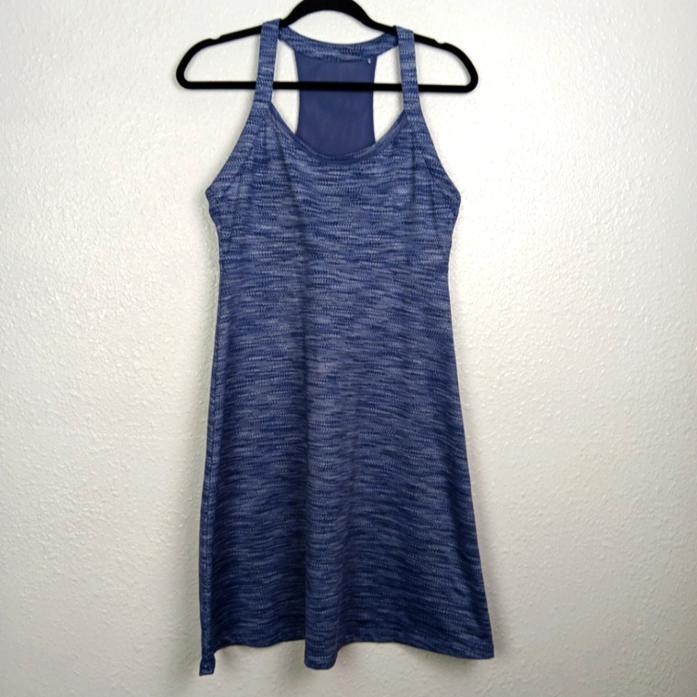 Mondetta Performance Gear Athletic Dress Racerback Tank Purple Medium MPG Bra